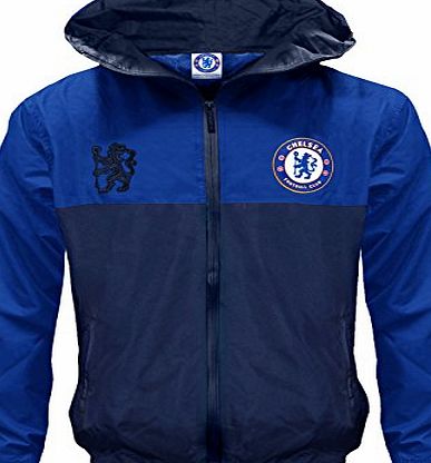 Chelsea F.C. Chelsea FC Official Football Gift Boys Shower Jacket Windbreaker 12-13 Years XLB