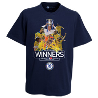 Chelsea FA Cup Winners Photo T-Shirt 2009 - Navy.