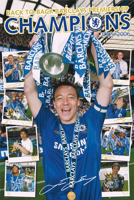 Chelsea FC Poster and#39;Championsand39; Design Maxi SP0344