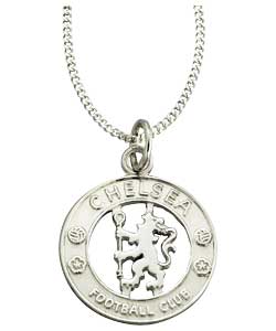Chelsea Football Club Official Sterling Silver Pendant