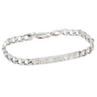 ID Bracelet Sterling Silver.