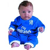 Kit Sleepsuit - White/Royal.