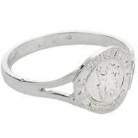 Ladies Crest Ring Sterling silver.