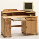 Chelsea pine 2 drawer desk furniture