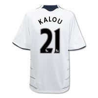 chelsea Third Shirt 2009/10 with Kalou 21