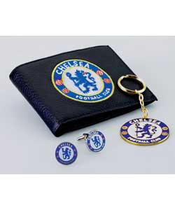 Chelsea Wallet Keyring and Cufflinks