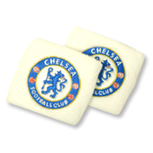 Chelsea Wristbands - White.