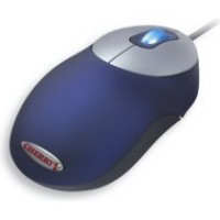 M5001 blue optical scroll mouse PS2/USB 2 button