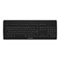 Cherry Stream Keyboard PS2 USB Black