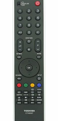 CHERRYPICKELECTRONICS TOSHIBA REMOTE CONTROL FOR LCD TV MODELS 42XV555D * 37XV555D * 32XV555D