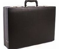 Chervi Lane Quality Mens Womens Executive Work Business Laptop Travel Briefcase Bag (Black)