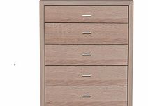 Chest Berkeley 5 Drawer Chest - Oak