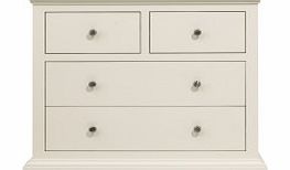 Chest Cambridge 2 Over 2 Drawer Chest - White