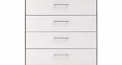 Chest Melbourne 4 Drawer Chest - White