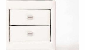 Chest Montreal Bedside Cabinet - White