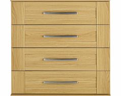 Chest Oslo 4 Drawer Chest - Oak