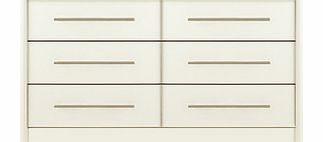 Chest Toulon 6 Drawer Chest - White