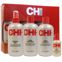 CHI INFRA HOME STYLIST KIT (4 PRODUCTS)