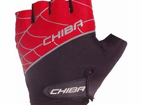Chiba Boys Fingerless Cycle Gloves / Mitts. Spider or Skull 2013 (Spider, Medium)