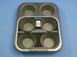 Chicago Metallic Professional 6 Cup Giant Muffin