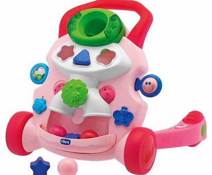 Chicco Baby Steps Activity Walker - Pink