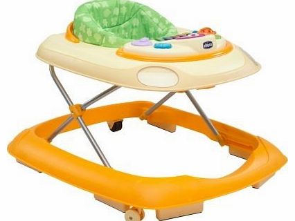 Chicco Genuine Chicco Band Baby Walker - Orange Wave -- Special Gift Wrapped Edition