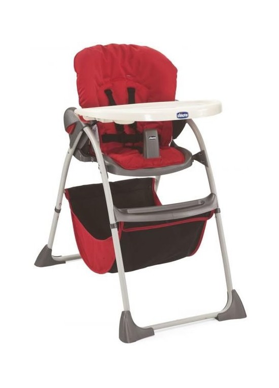 Chicco Happy Snack Highchair-Red (2013)