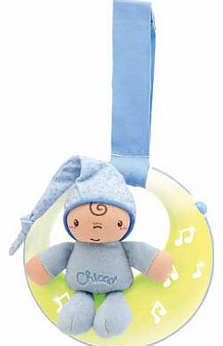 Musical Nightlight Moon - Blue