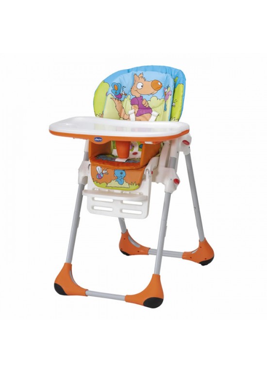 Chicco Polly Highchair-Wood Friends (New 2014)