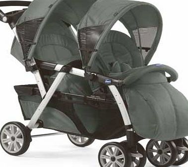Chicco Together Twin Pushchair - Graphite