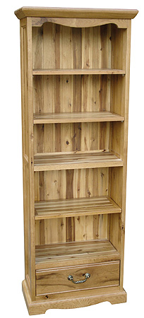 chichester Oak Narrow Bookcase