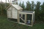 Chicken House and Run: 240 x 90 x 160cm