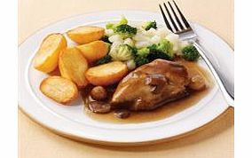 Chicken in Red Wine Gravy