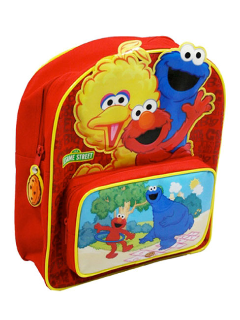Children Sesame Street Backpack Rucksack Bag