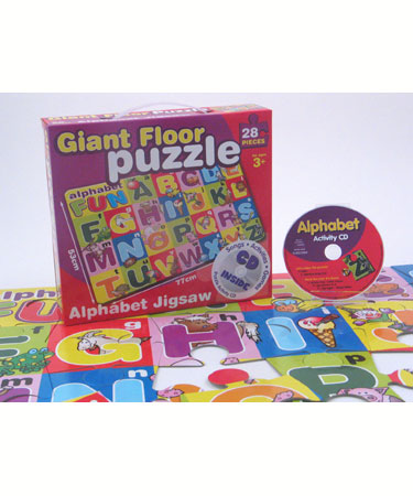 Childrens Audio Co Alphabet Puzzle and CD.