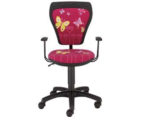 Childrens butterfly operator chair