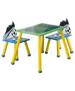 Childrens Football Table and 2 Chairs