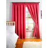 Childrens Lined Curtains - Pink 54s
