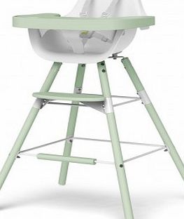 Childwood Evolu transforming high chair - white/almond