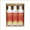 chill ! Boxed set: 3 x 200mls - outer box H 17cm W 16cm D 5 - Orange and White