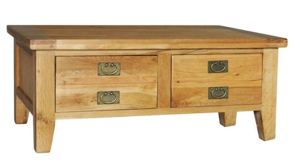 Chiltern Grand Oak 2 Drawer Coffee Table