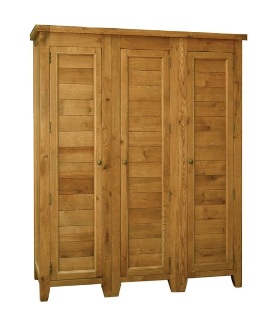Chiltern Grand Oak 3 Door Wardrobe