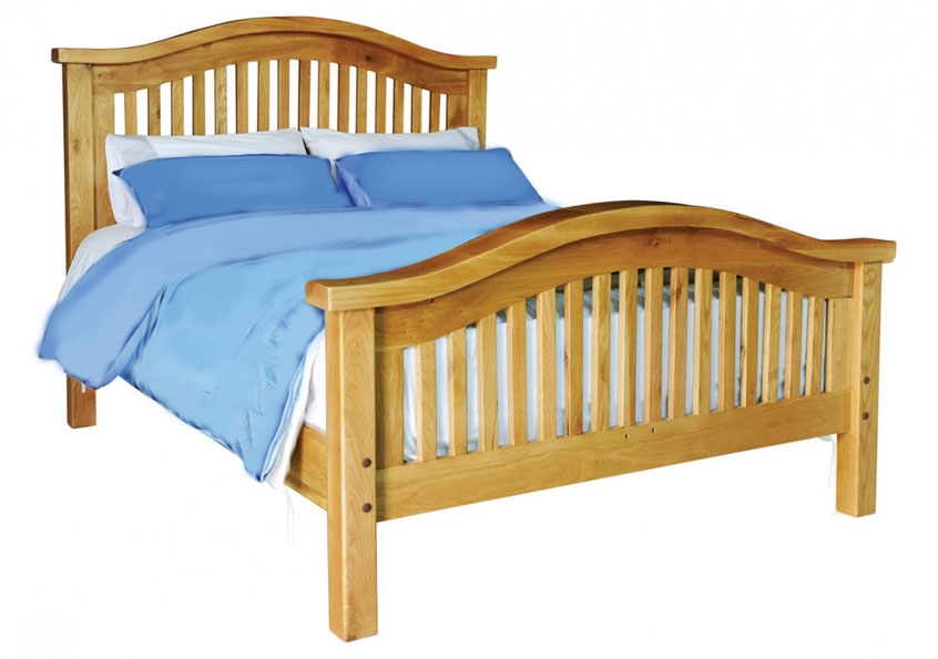 Chiltern Grand Oak Bedstead - Double, King Size