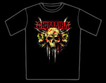 Chimaira Corpse Chimaira Blood Skulls T-Shirt