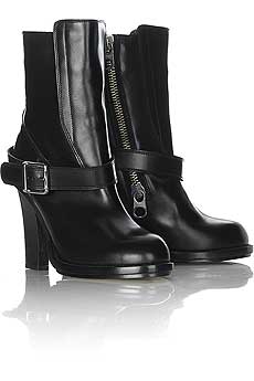 Buckle detail ankle boots
