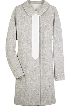 Chloandeacute; Reversible wool coat