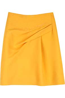 Chloandeacute; Ruched detail skirt