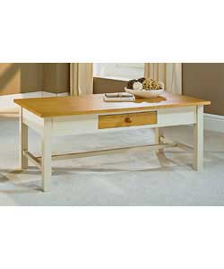Chloe Coffee Table With Drawer
