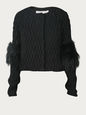 CHLOE JACKETS BLACK 38 FR CHL-U-VE02