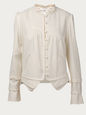 CHLOE JACKETS WHITE 36 FR CHL-U-VE30